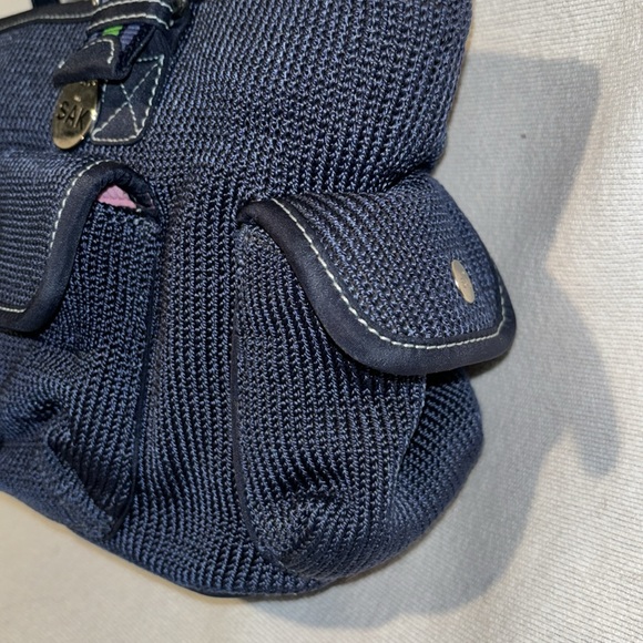 The Sak women’s navy crocheted shoulder bag - Picture 4 of 10